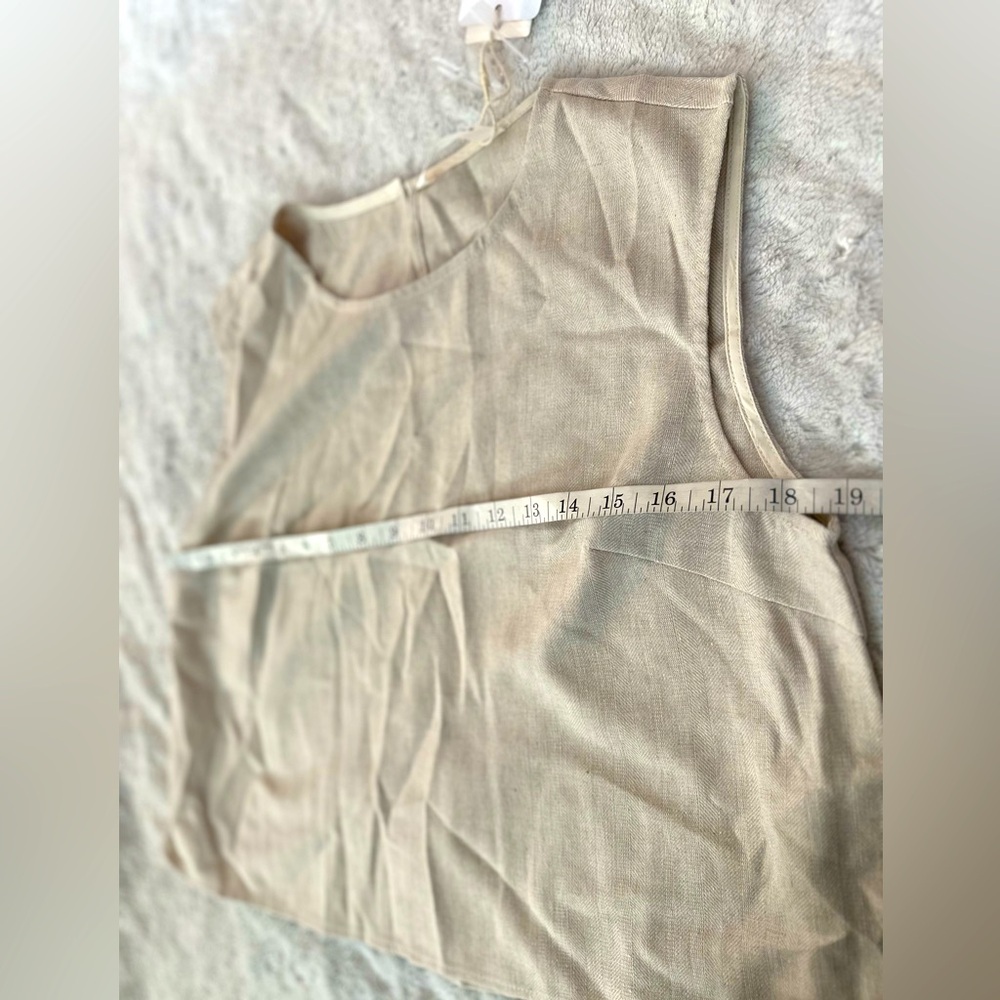 Commense Wide-Leg Pants in Light Beige - Picture 12 of 16